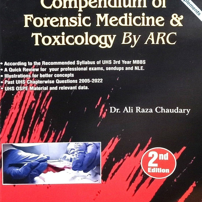 Compendium Of Forensic Medicine & Toxicology By Arc