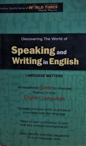 Discovering the world of Speaking and writing in english