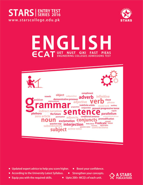 Stars English Vocabulary Entry Test Prep Book