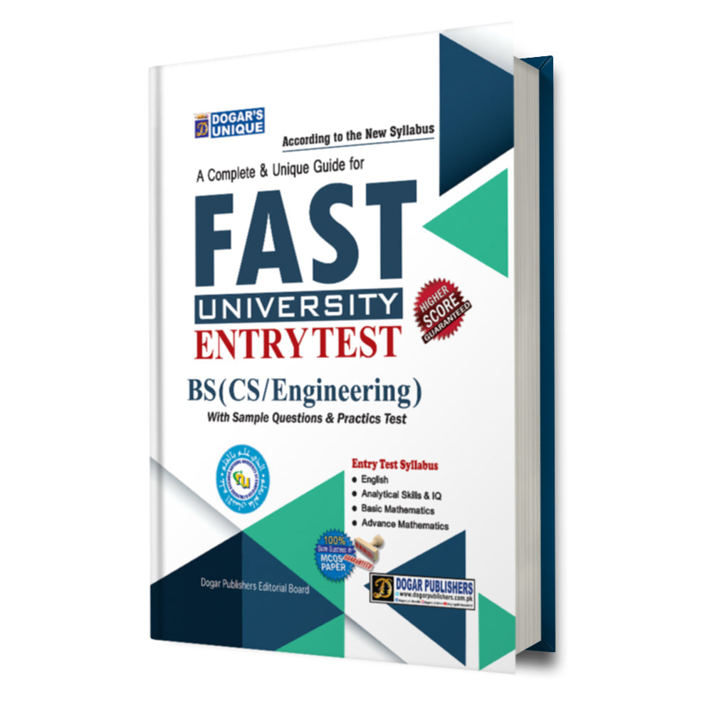 Fast University Entry Test BS (CS/Engineering) - Dogar – BooksNbooks
