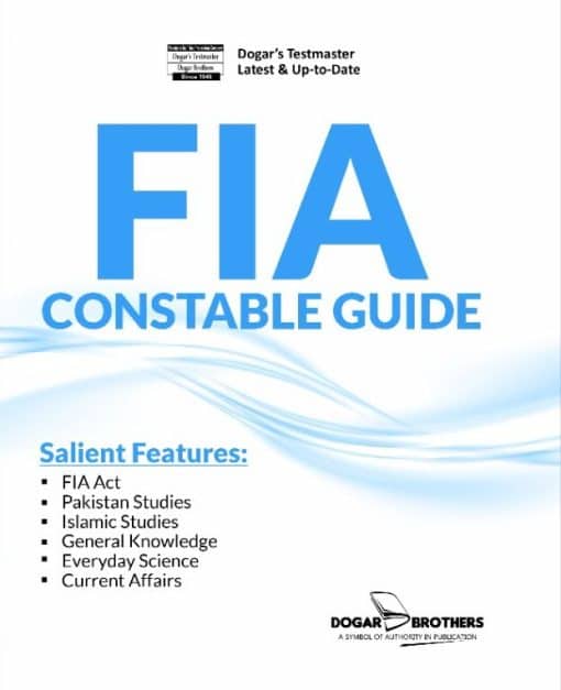 FIA Constable Guide For FPSC -Dogar