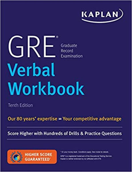 GRE Verbal Workbook 10th Edition