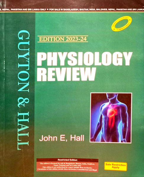 Guyton & Hall Physiology Review Latest Updated Edition By John E Hall