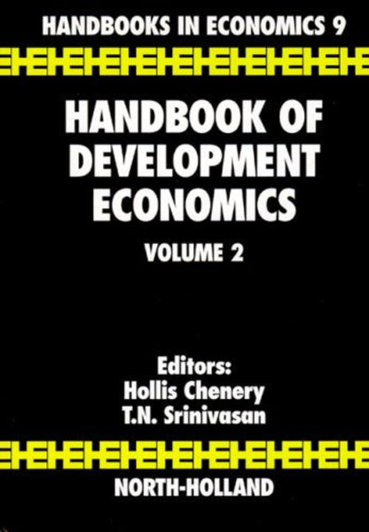 Handbook Of Development Economics Vol 2