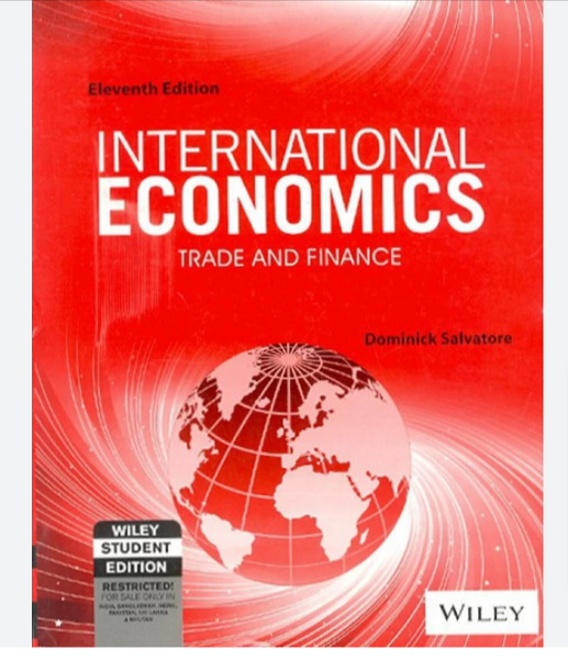 International Economics: Trade and Finance