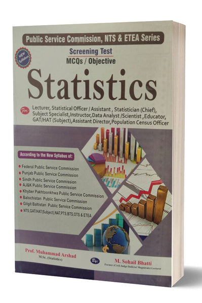 Statistics Mcqs For Lecturer NTS By Muhammad Sohail Bhatti -Bhatti