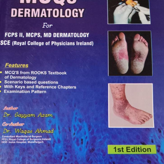 MCQs Dermatology For FCPS II MCPS MD Dermatology SCE 