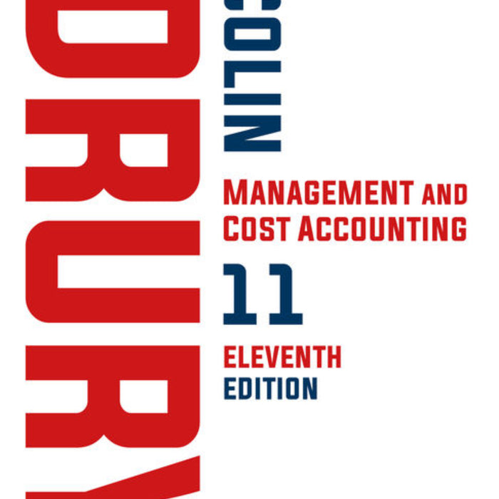 Management and Cost Accounting 11th Edition