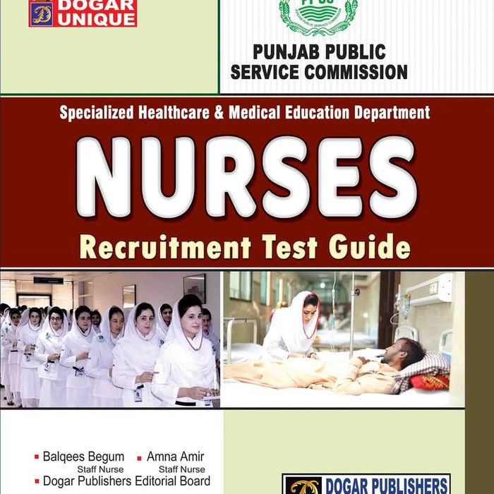 Nurses Recruitment Test Guide By Balqees Begum Amna Amir