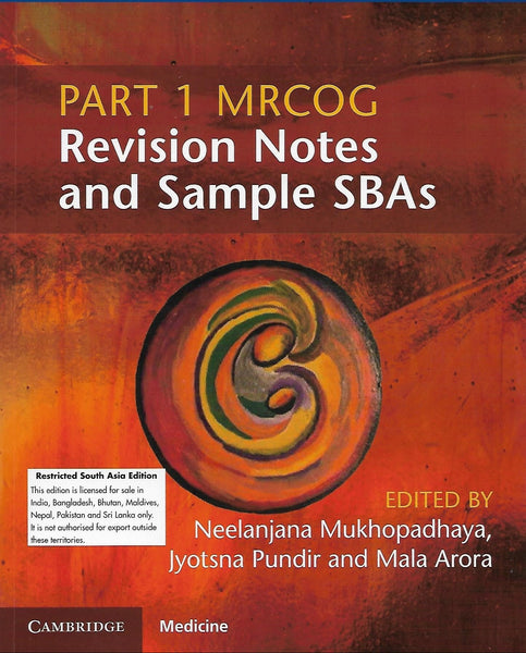 Part 1 Mrcog Revision Notes And Sample Sbas