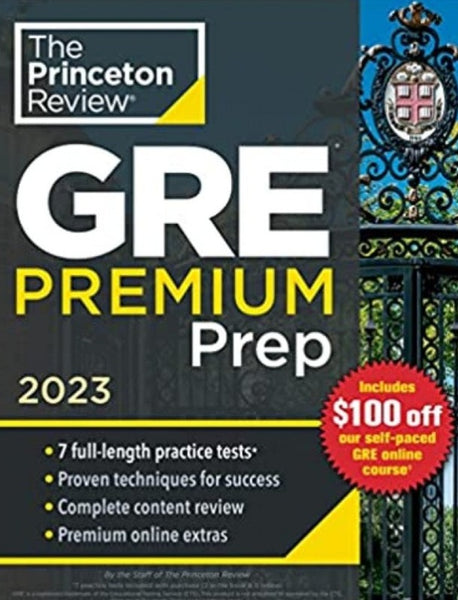 GRE Premium Prep 2023-The Princeton Review