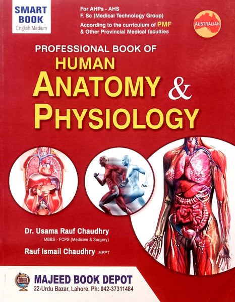 Professional Book of Human Anatomy & Physiology (Smart Book)