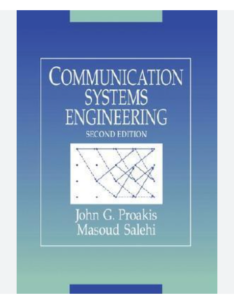 Communication Systems Engineering 2nd Edition By John G Proakis