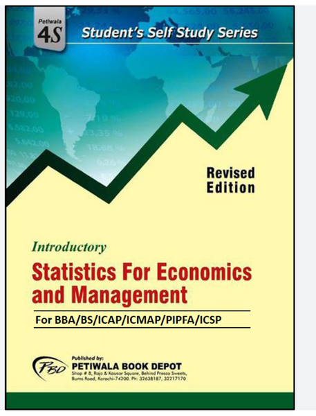 Introductory Statistics For Economics &amp; Management