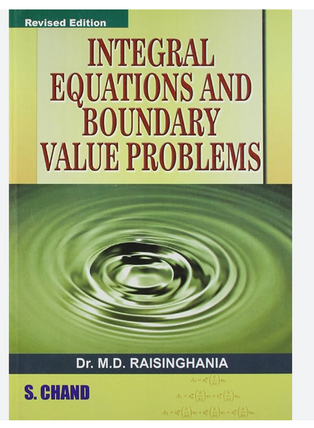 Integral Equations And Boundary Value Problems