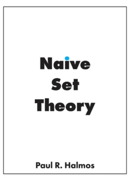 Naive Set Theory  language