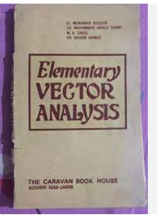 Caravan Elementary Vector Analysis  seaclars and vectors