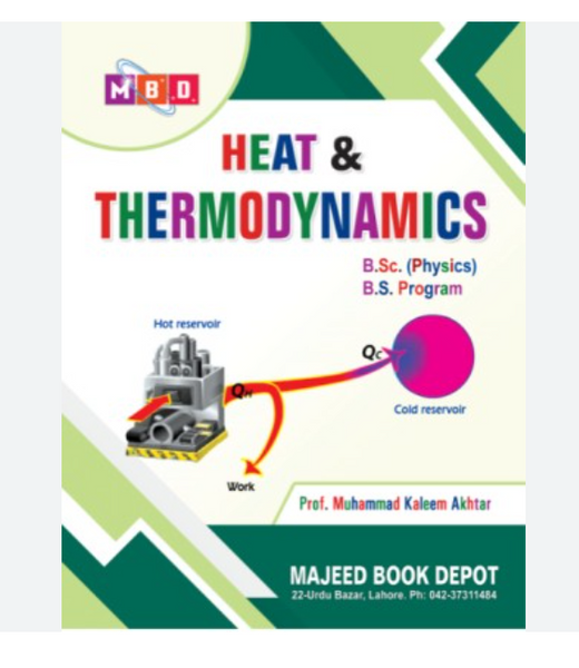 Mbd Heat &amp; Thermodynamics For Bsc Bs Students