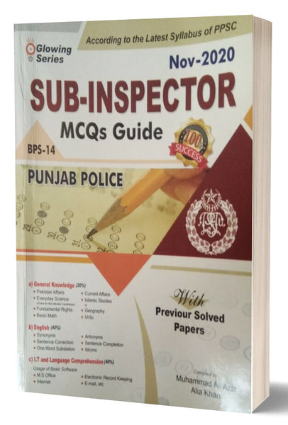 Glowing Series Sub Inspector Mcqs Guide