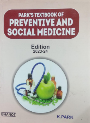 Park's Textbook Of Preventive And Social Medicine By K Park Banarsidas Bhanot 