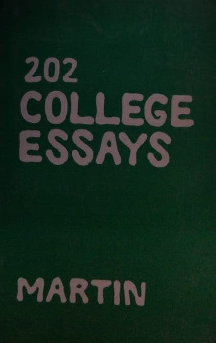 202 College Essays BY MARTIN K J Kooper