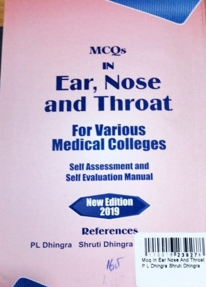 MCQ's IN EAR, NOSE AND THROAT