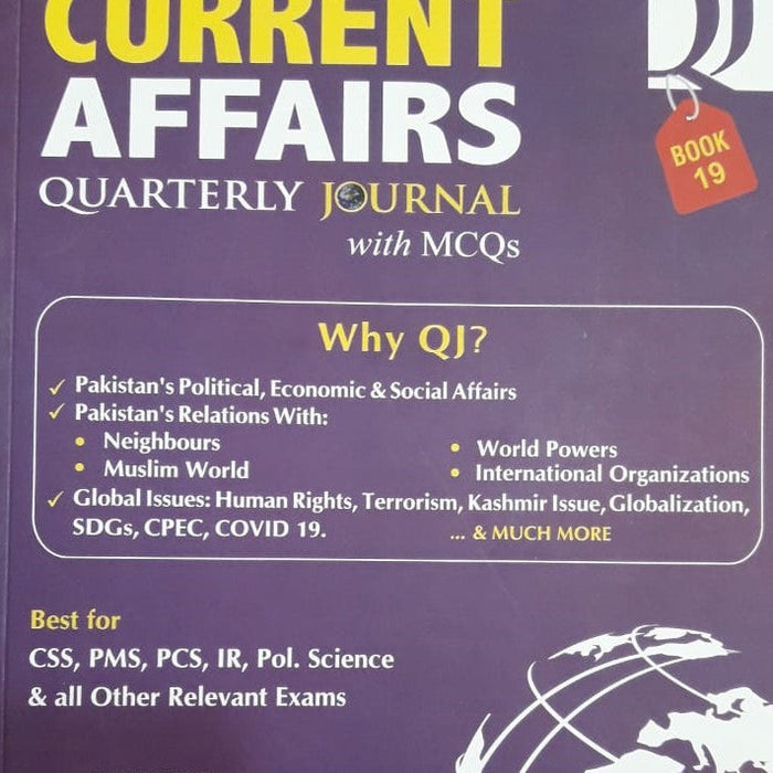 Quarterly MCQS  CURRENT AFFAIRS Book-19  (DRAFT)