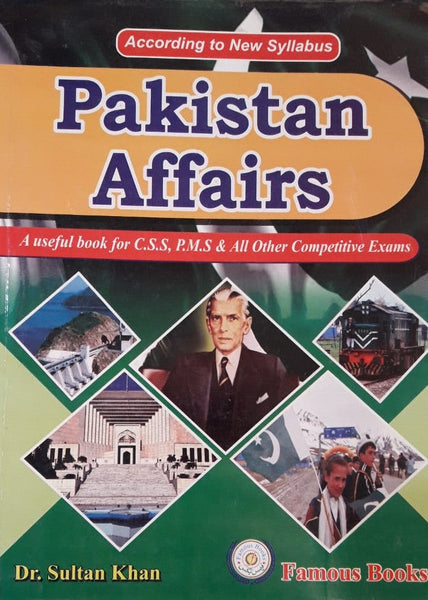 PAKISTAN AFFAIRS FOR CSS PMS PMS BY DR SULTAN KHAN - FAMOUS BOOKS