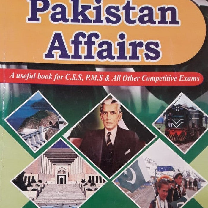 PAKISTAN AFFAIRS FOR CSS PMS PMS BY DR SULTAN KHAN - FAMOUS BOOKS