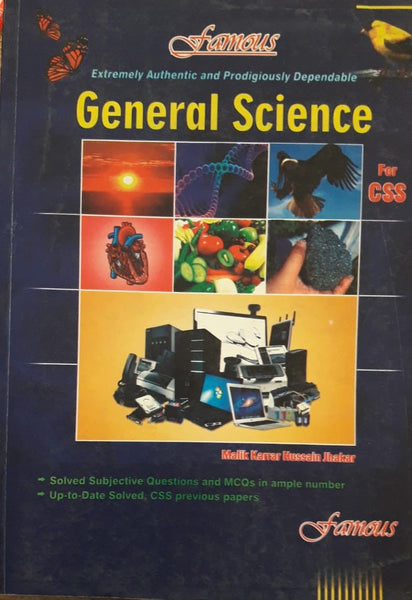 GENERAL SCIENCE FOR CSS PMS BS By Malik Kanar Hussain Jhakar