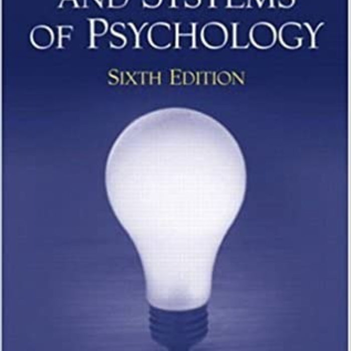 History And Systems Of Psychology 