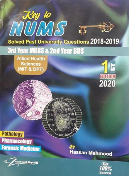 Key To NUMS Solved Passed University Questions 2018-2019