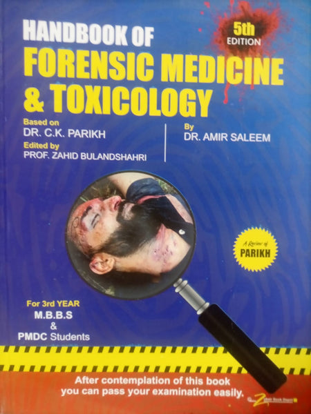 Handbook of Forensic Medicine and Toxicology 5th Edition