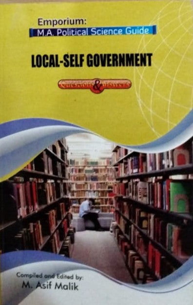 M.A Political Science Local Self Government Q/A by M.Asif Malik-Emporium