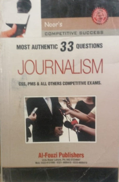 Noors Competitive Success Journalism Most Authentic 33 Questions