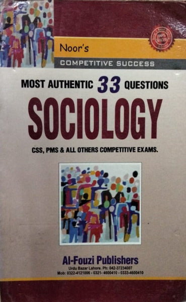 Noors Sociology Most Authentic 33 questions