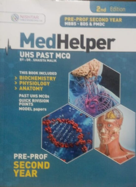 Nishtar MED HELPER For 2nd Year UHS Past Mcqs 2nd Edition