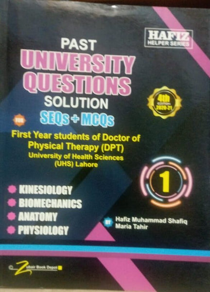 Past University Questions Solution For First Year 4th Edition 2020-21