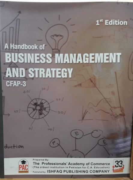 Pac Cfap 3 A Hand Book Of Business Management And Strategy