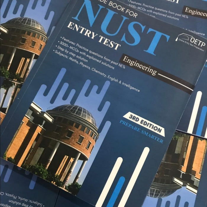 A Guide Book Of Nust Entry Test Engineering And Architecture  With Past Papers 3rd Edition