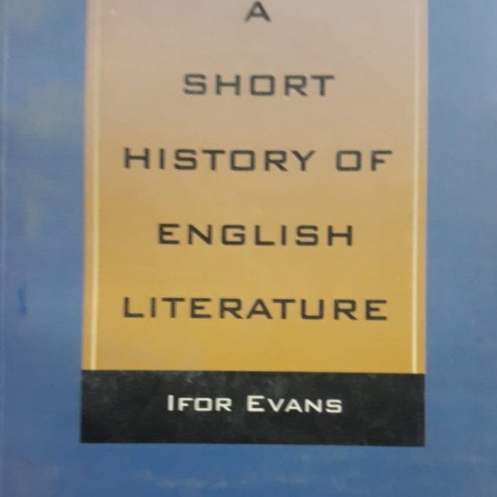 Short History Of English Literature