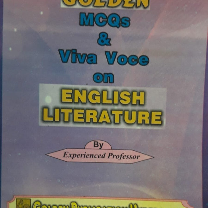 Golden Mcqs And Viva Voice On English Literature For CSS PMS