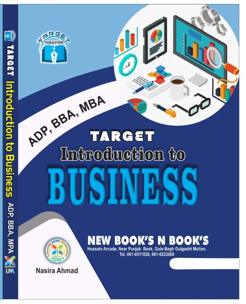 TARGET Introduction To Business For ADP BBA MBA By Nasira Ahmad