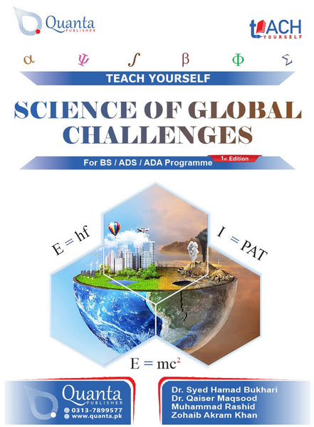 Science Of Global Challenges (Teach Yourself) For ADP ADS BS By Syad Hamad Bukhari -Quanta