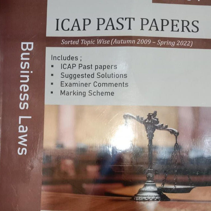 CAF- 04 Business Law ICAP Past Papers - CA Notes