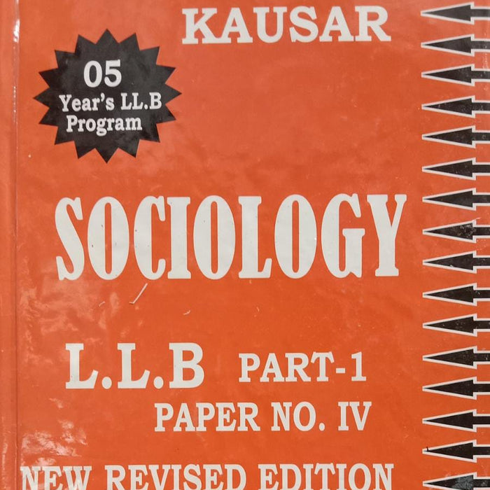 Kausar LLB 5 Years Sociology LLB Part 1 Paper No 4