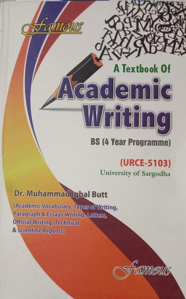 Famous A Text Book Of Academic Writing Bs 4 Years Urce-5103