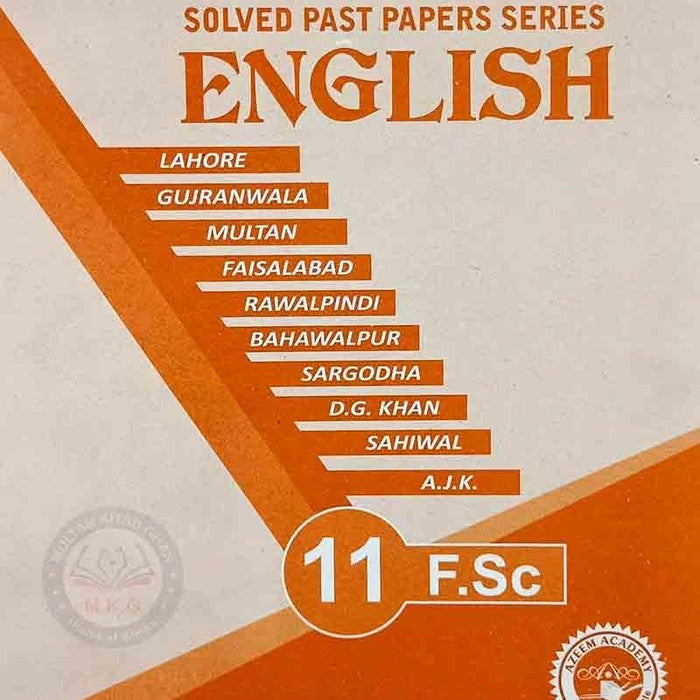 Azeem English Solved Papers For Class 11th