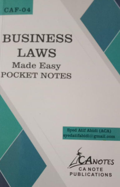 Business Law Made Easy Pocket Notes