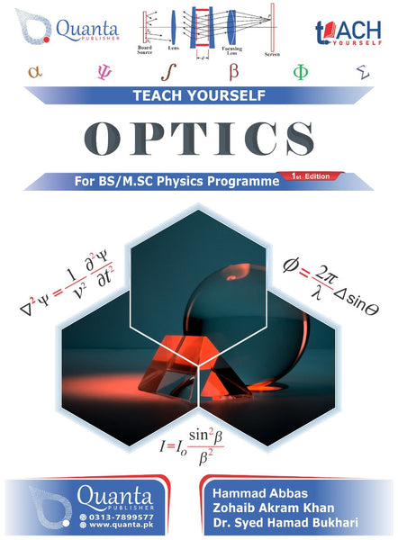 Optics (Teach Yourself) For BS MSc By Syed Hamad Bukari -Quanta